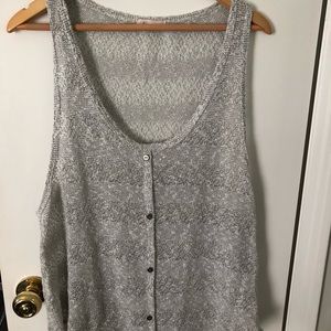 Lightweight knit tank